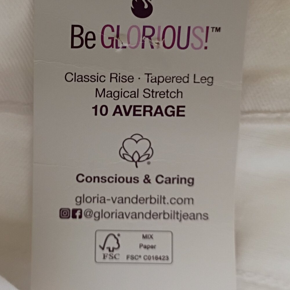 🎁🤶🎄Beautiful yet comfortable  Gloria Vanderbilt Jeans - Picture 9 of 11